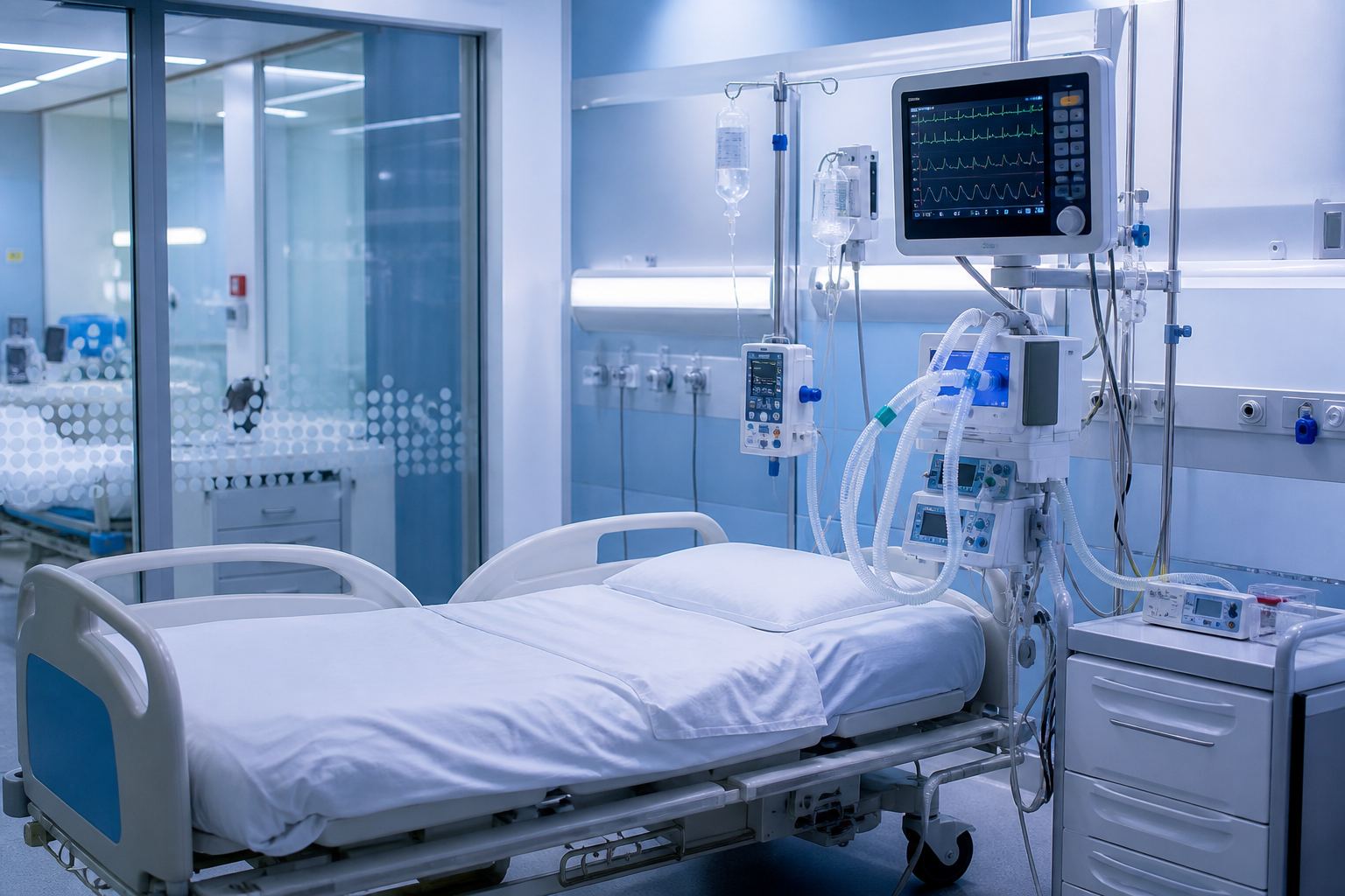 कांति हॉस्पिटल ICU सुविधा